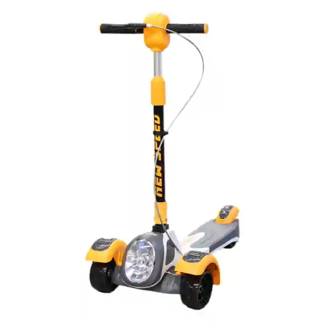 Trotinetă pentru copii F112, (frână de mâna), orange, cod 232001