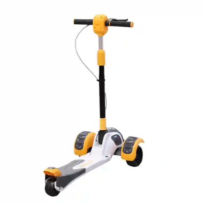 Trotinetă pentru copii F112, (frână de mâna), orange, cod 232001