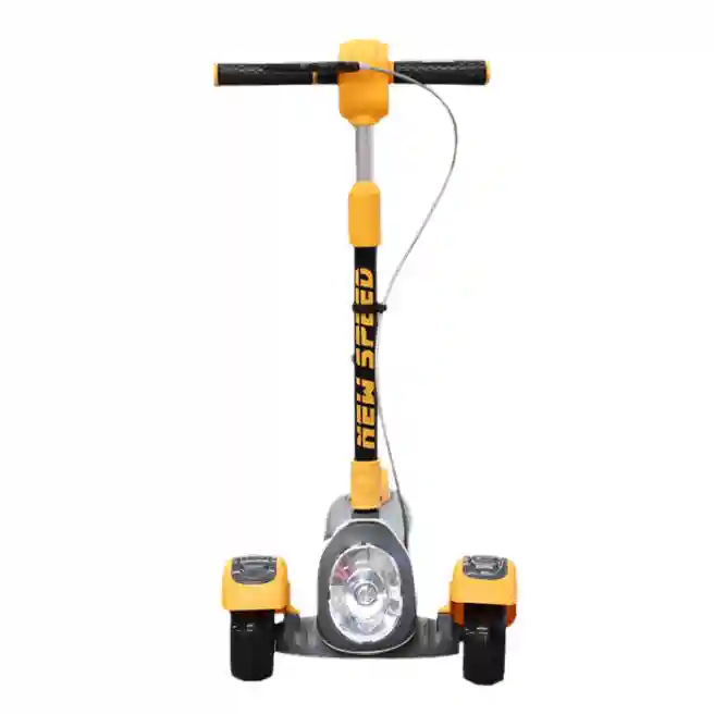 Trotinetă pentru copii F112, (frână de mâna), orange, cod 232001