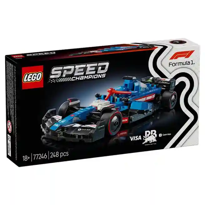 Конструктор LEGO Speed Champions Гоночный автомобиль Visa Cash App RB VCARB 01 F1, арт  77246