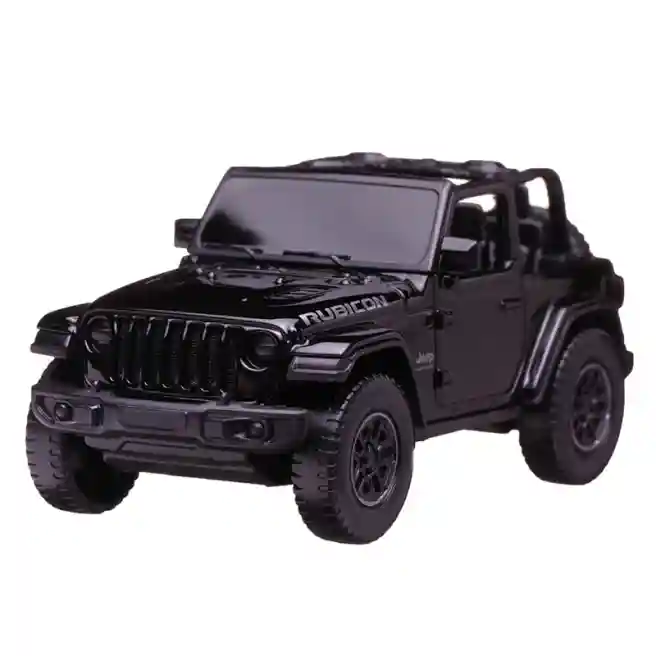 RS Masina RASTAR Die cast 1:43 JEEP Wrangler Rubicon, negru, cod 58379