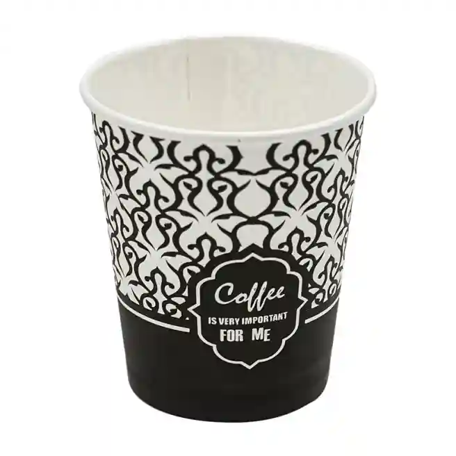Pahare de unică folosință din hârtie, 250 ml, (50 buc)