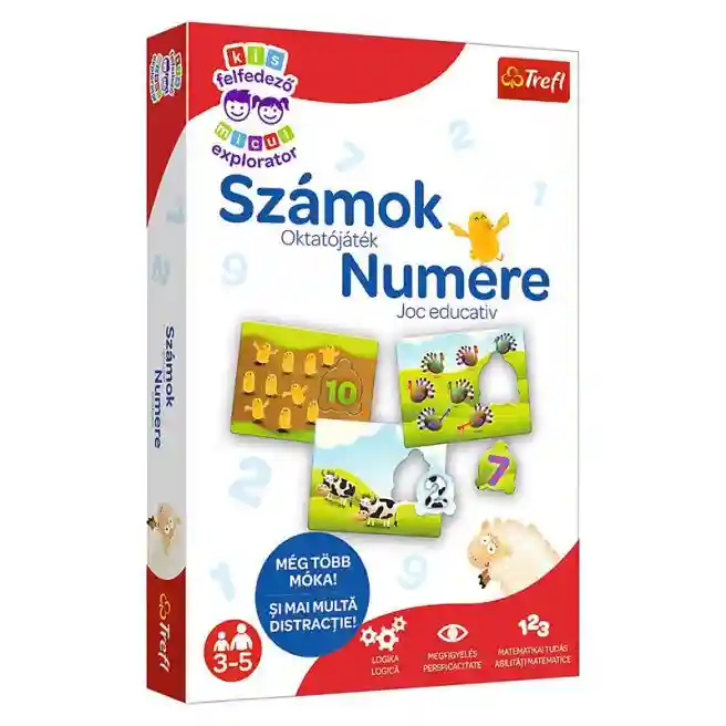TF Joc de masa Micul explorator "Numerele" (RO), cod 49876