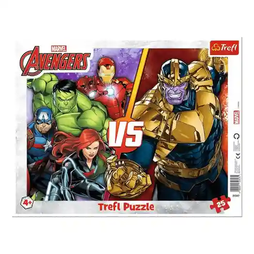 TF Puzzle "25 Frame" - The invincible Avengers team / Disney Marvel The Avengers, cod 60037