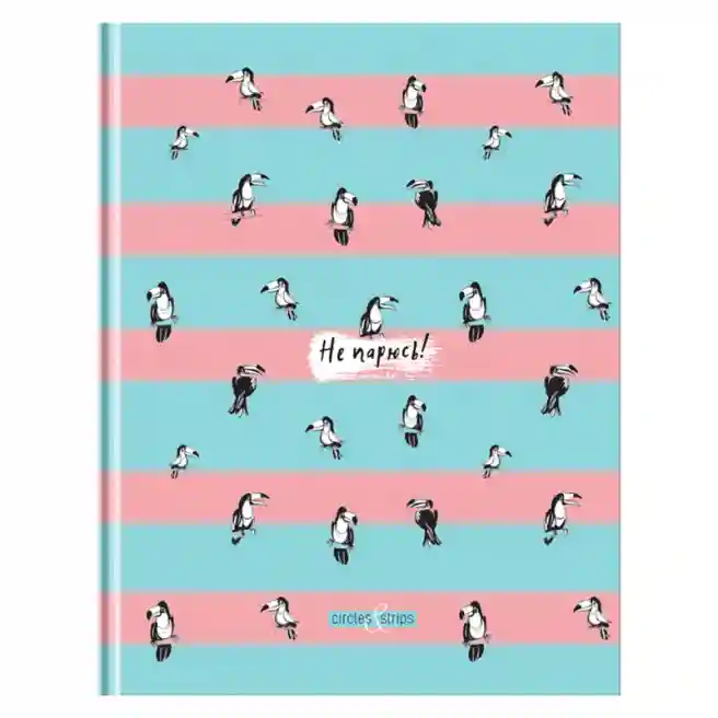 Carnet notițe A5 160 foi BG "Circles&strips"