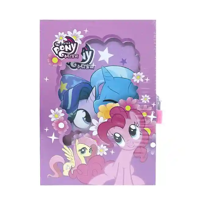 Блокнот A5 с замком My Little Pony