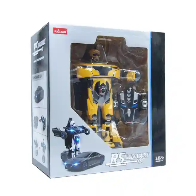 RS Masina-transformer RASTAR 1:14, galbena, cod 58253