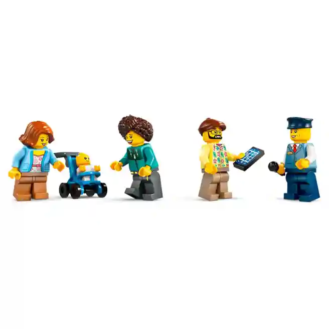 Constructor LEGO City Autobuz turistic roșu cu etaj, art. 60407