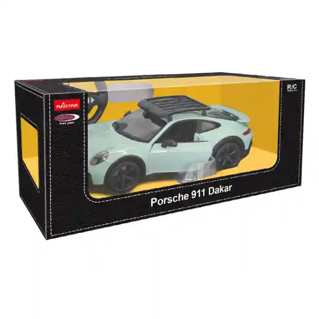 Mașină cu telecomandă RASTAR 1:14 Porsche 911 Dakar Standard Version, cod 61348