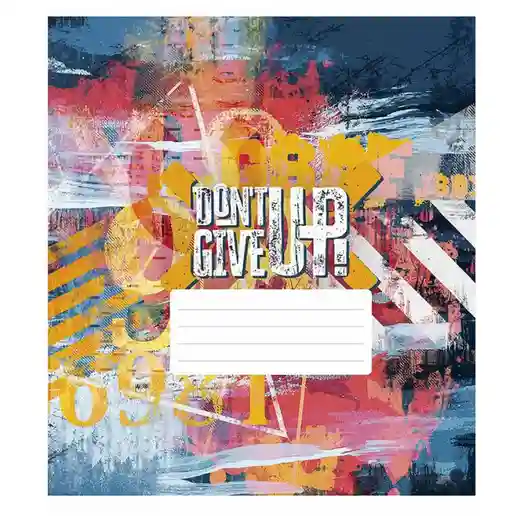 Caiet 48 foi, pătrățele, Shkolyarik Dont Give Up