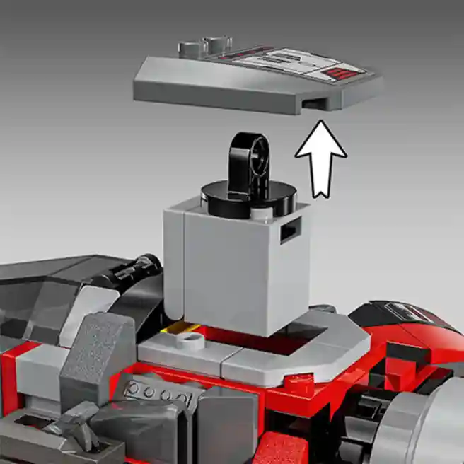 Конструктор LEGO Marvel Битва Капитана Америки против Красного Халка, арт.76292