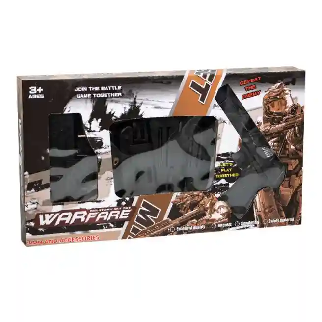 Jucarie Pistol cu cartuse "Warfare", cod 582146