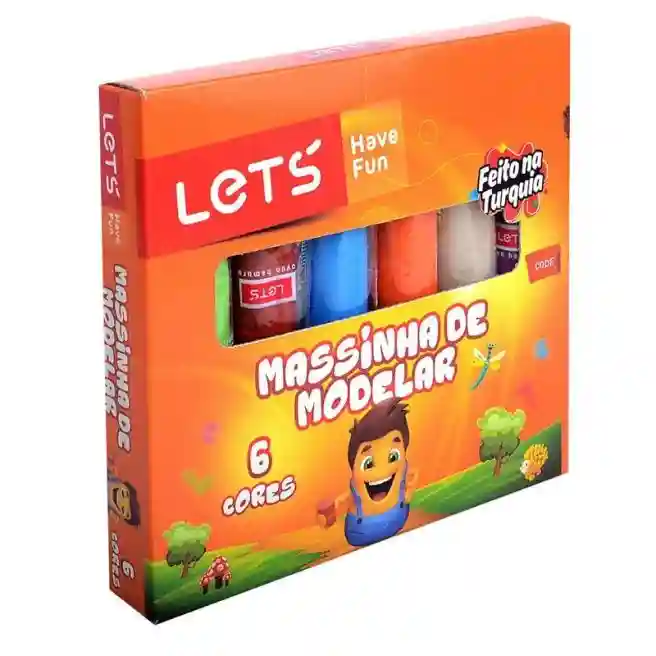 LT Set pentru modelare "Finger", 6*40 gr., cod 40652