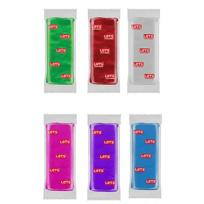 LT Set pentru modelare "Finger", 6*40 gr., cod 40652