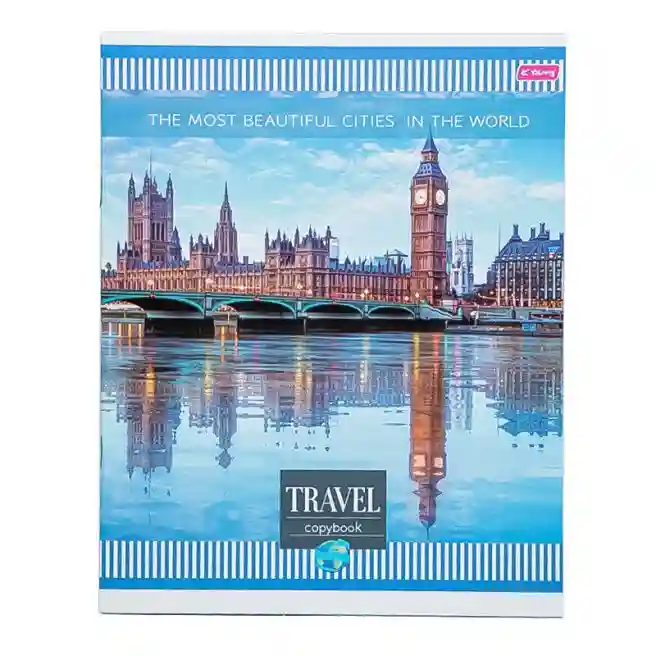 Тетрадь 24л. клет. 7024-76K ассорти