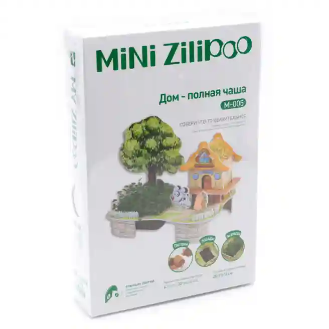 3D-puzzle Mini Zilipoo "Full House", cod 137730