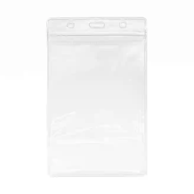 Бейдж вертикальный  98x153 (90x125) мм, T-049, PVC