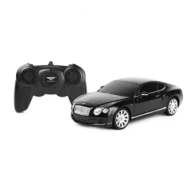 RS Машина р/у RASTAR  1:24 Bentley Confinental GT, черная, код 50615