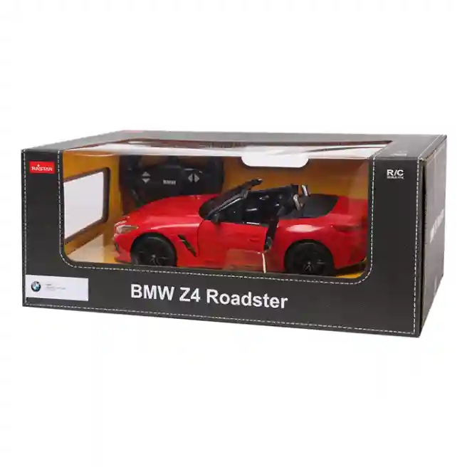 Машина р/у RASTAR 1:14 BMW Z4 New Version (Doors opened by hand), красная, код 61357