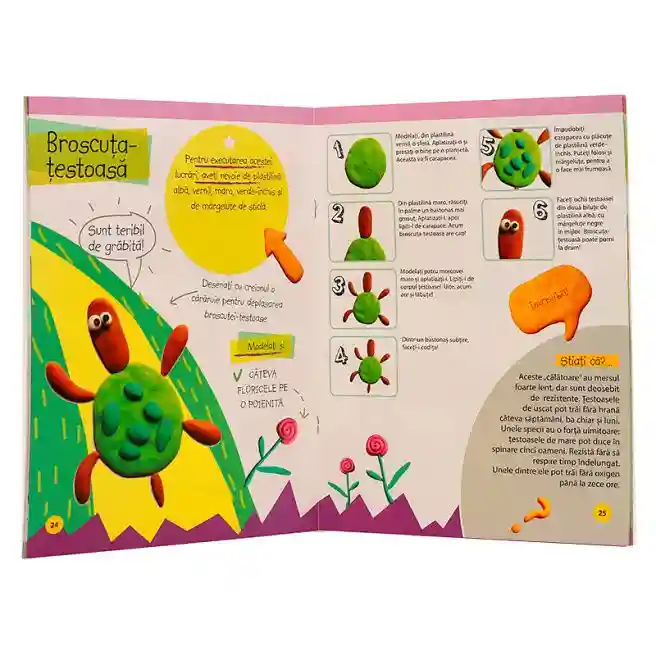 Gradina din povesti. Modelam din plastilina - Galina Rogovaia.