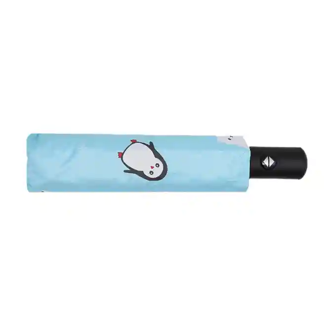 Umbrelă pliabilă Pinguin, albastră, cod 220007