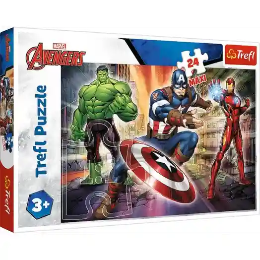 TF Puzzle  "24 Maxi" -  In the world of Avengers / Disney Marvel The Avengers, cod 44870