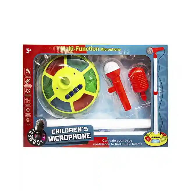Игровой набор караоке: многофункциональный микрофон, код 512046