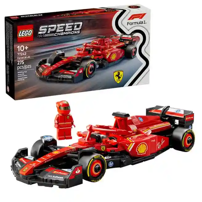 Constructor LEGO Speed Champions Ferrari SF-24 F1, art.  77242