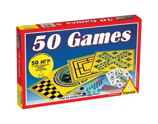 PT Настольная игра "50 игр", код 41421