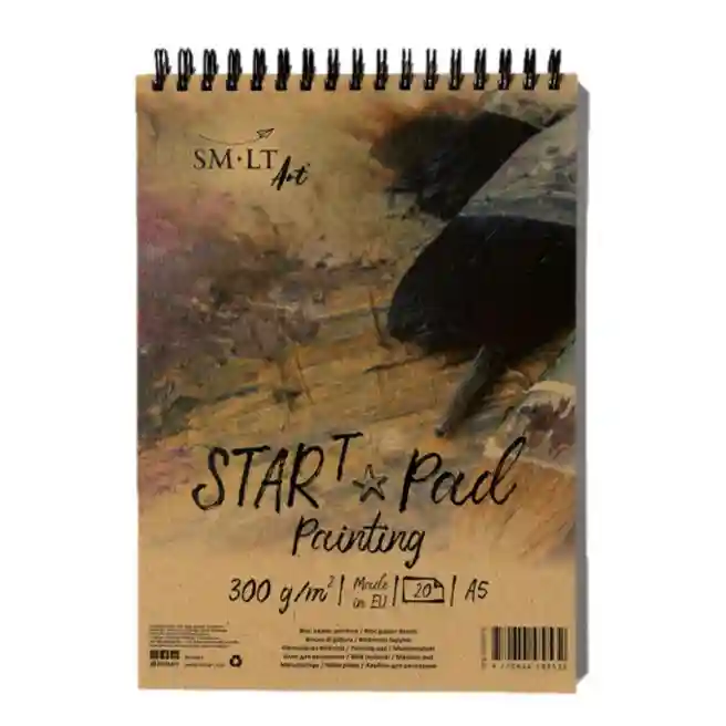 SMLT Sketchbook А5, StartPad, spirala, 20 foi, 300 g.