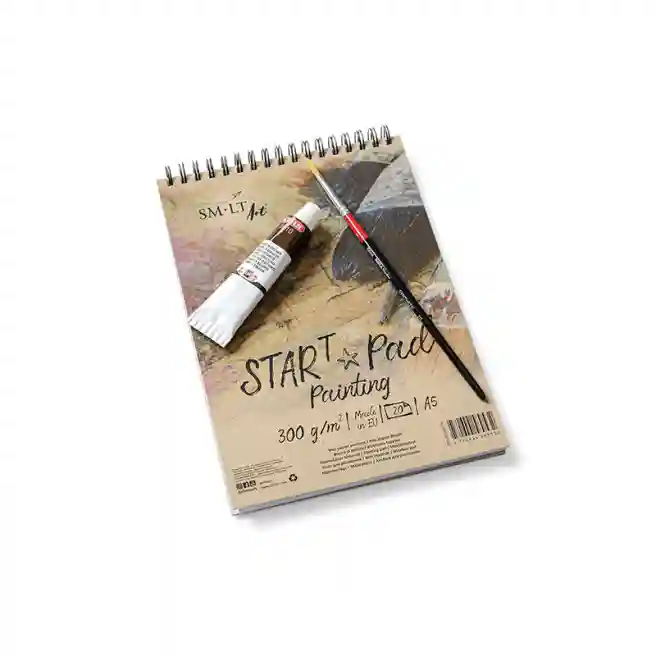 SMLT Sketchbook А5, StartPad, spirala, 20 foi, 300 g.