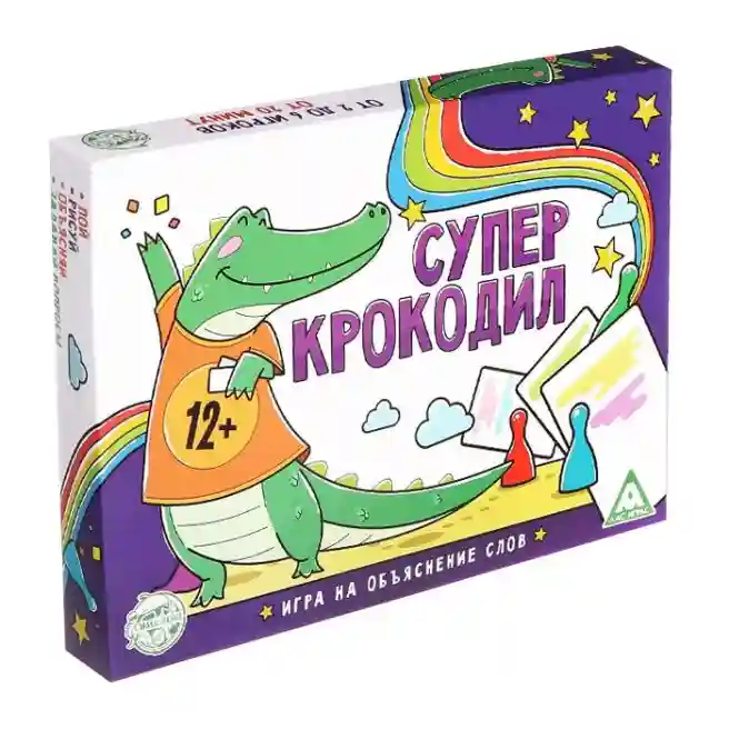 SL Joc de societate Super Crocodile pentru a explica cuvintele, 100 de cărți, 12+, 4571442