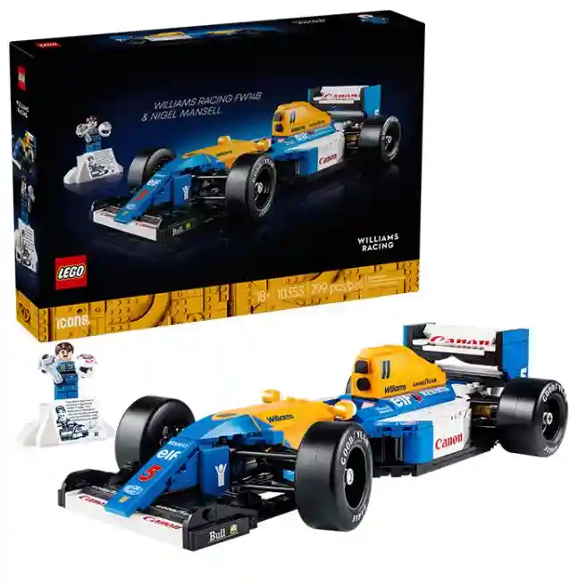 Конструктор LEGO Icons Williams Racing FW14B и Найджел Мэнселл, арт  10353