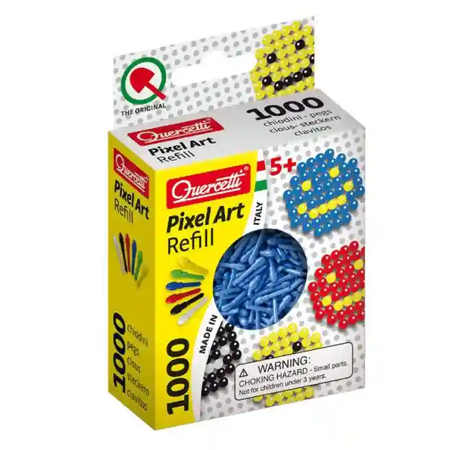 QC Запасные элементы Pixel Art синий, код 53971