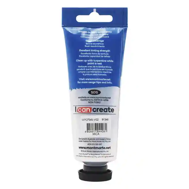 Vopsele Oil Paint, de ulei, 75 ml argintiu Silver