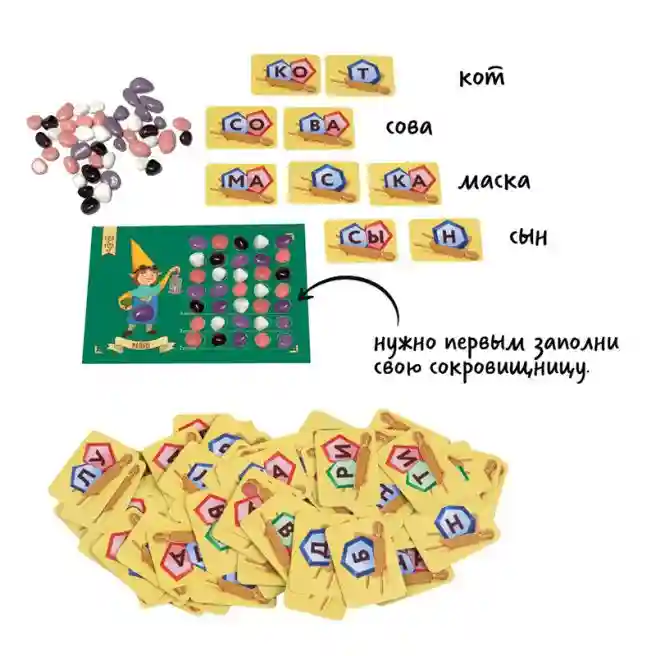 PP Настольная игра Читачки, код 61123