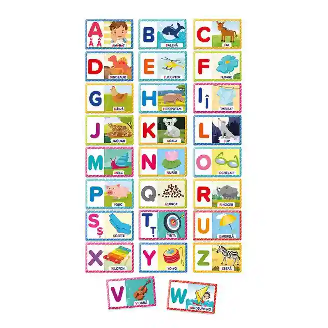 AS Joc Educativ Agerino «De la A la Z» RO, cod 58789