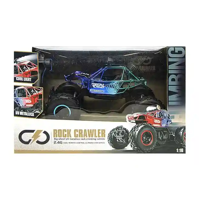Машина 1:16 на п/у "Rock Crawler", синяя, код 682074