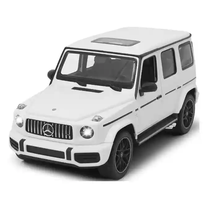 RS Masina cu telecomanda RASTAR 1:24 Mercedes-Benz G63, alba, cod 50645