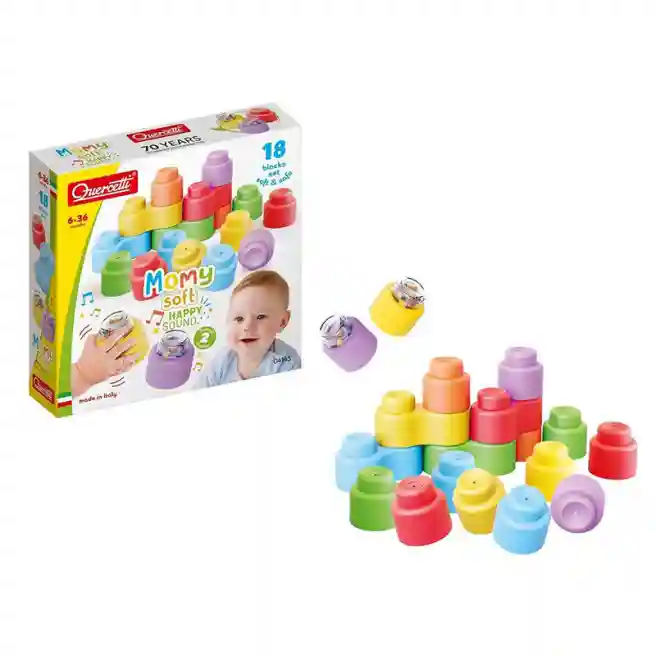 QC Конструктор мягкий "Soft Happy Sound" (18 дет.), код 60915