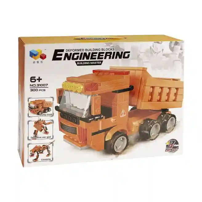 Constructor Robot-transformer Engineering, 300 elemente, cod 522036