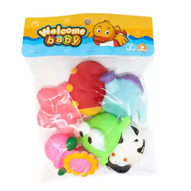 Игрушки виниловые животные "Welcome Baby", код 752063