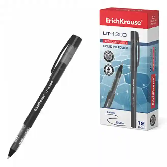 Pix cu gel ErichKrause 0,7 mm  UT-1300, negru
