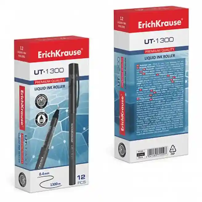Pix cu gel ErichKrause 0,7 mm  UT-1300, negru