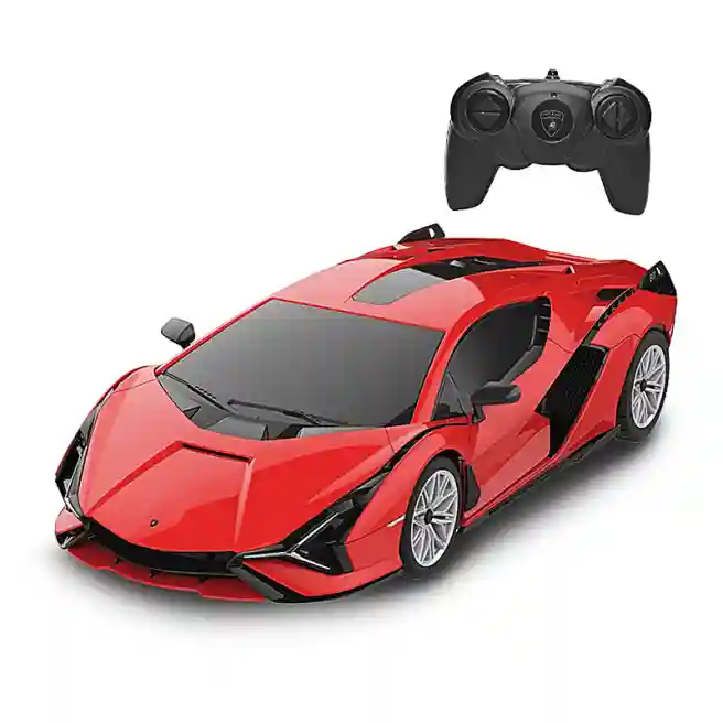 RS Masina cu telecomanda RASTAR 1:14 Lamborghini Sian, rosu, cod 50631