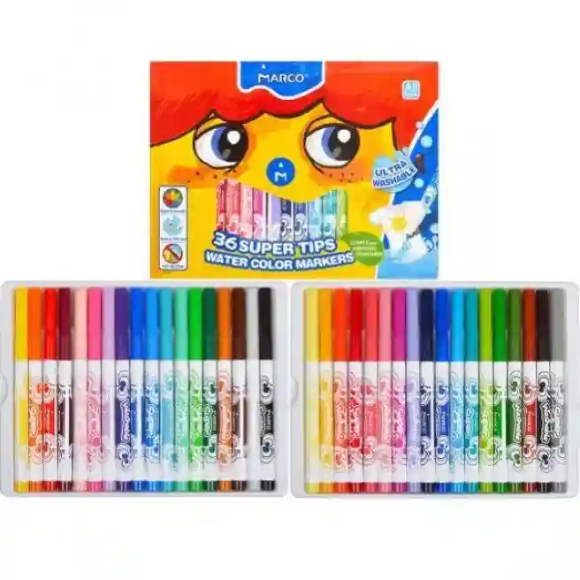 Set de сarioci 36 Super Washable, Marco art.1630-36CB