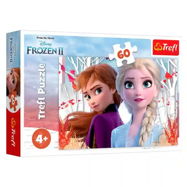 TF Puzzle "60" - The enchanted world of Anna and Elsa / Disney Frozen 2, cod 43133