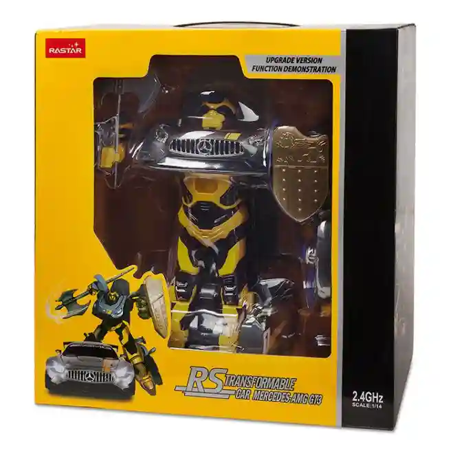 Mașină-transformer RASTAR 1:14 Mercedes, sur, cod 61342
