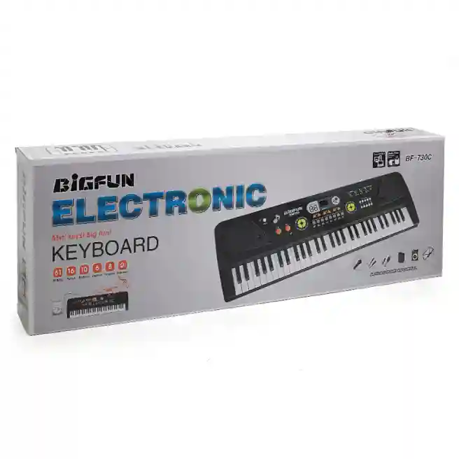 Синтезатор BF 61 клавиш (микрофон, USB, MP3), код 31024