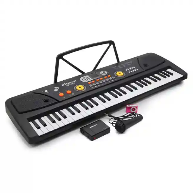 Синтезатор BF 61 клавиш (микрофон, USB, MP3), код 31024